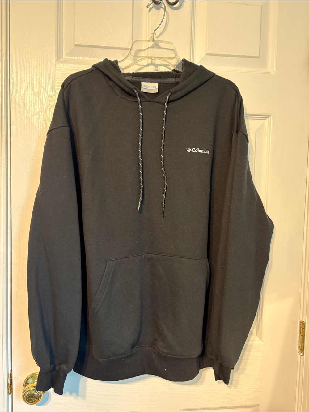 Columbia Black Pullover Hooded Sweatshirt